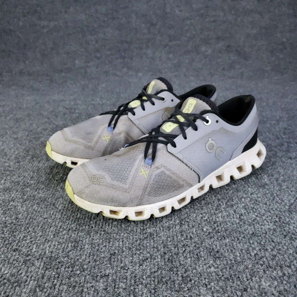 On‎ Cloud X 3 Shoes Womens Size 9 Gray Running Sneakers Lightweight Casual